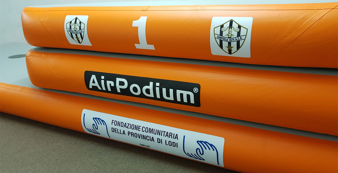 AirPODIUM | Podio gonfiabile Air Track Italia®